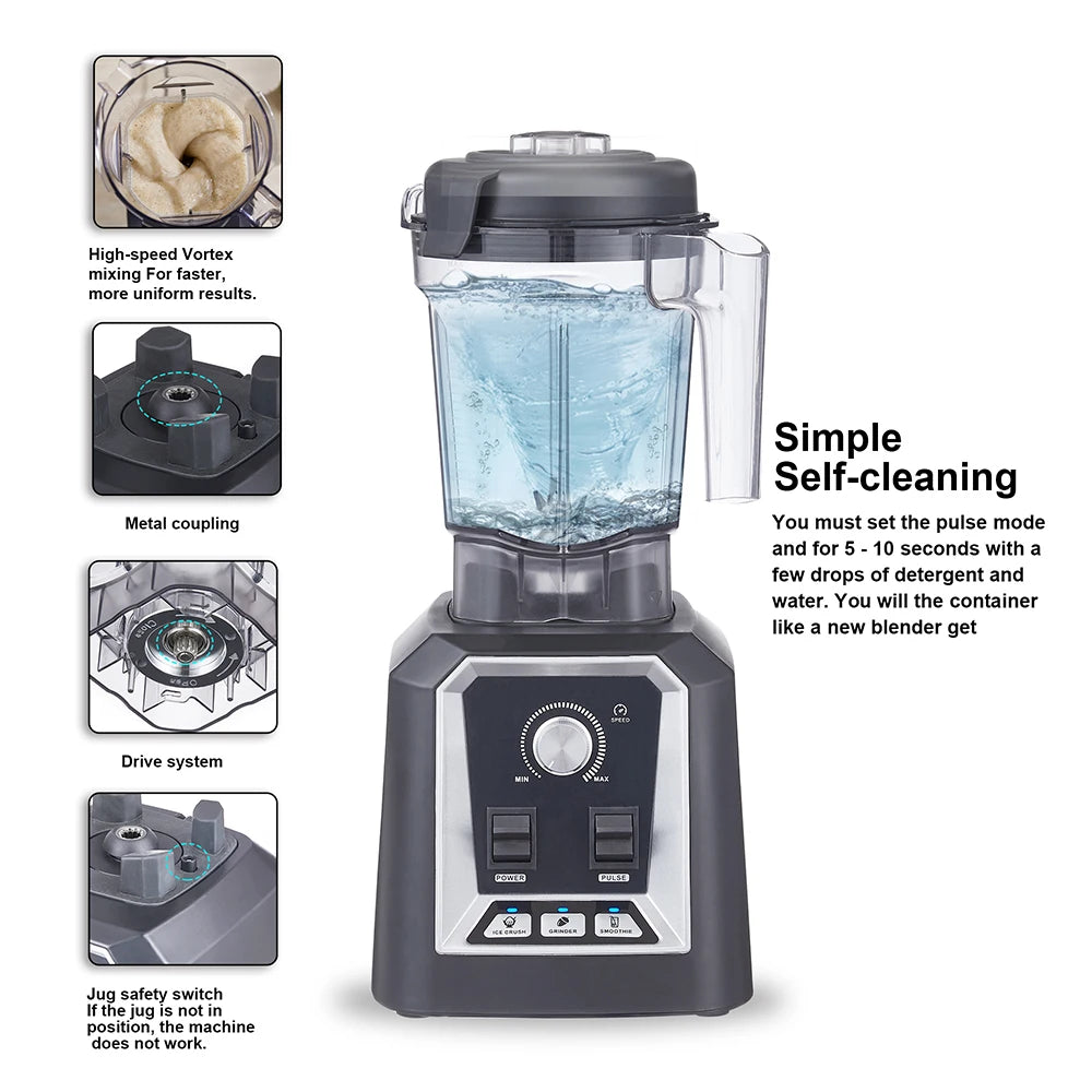 2200W Professional Smoothie Blender