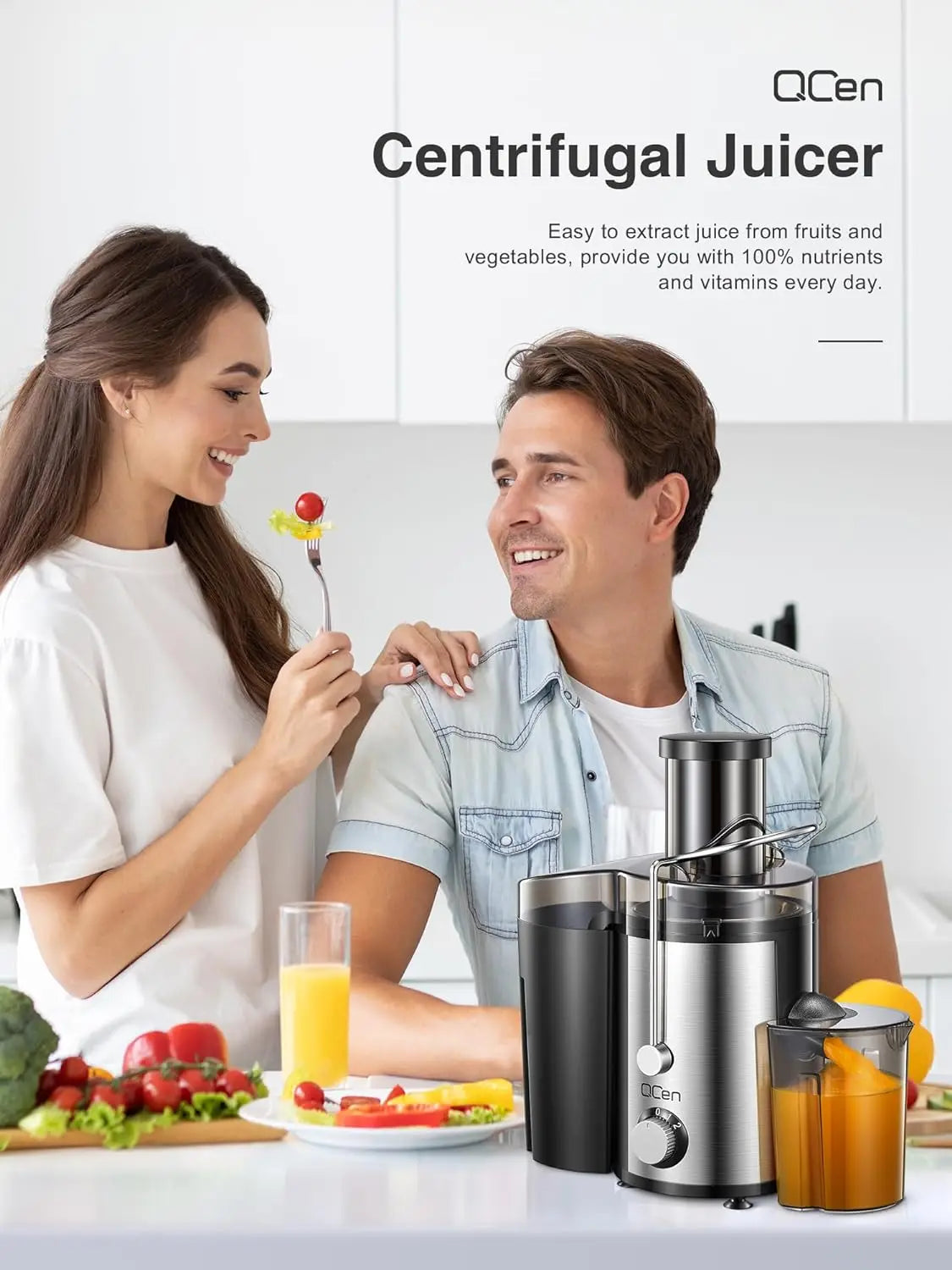 800W Stainless Steel Juicer