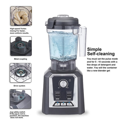 2200W Professional Smoothie Blender