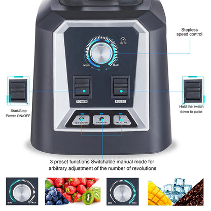 2200W Professional Smoothie Blender